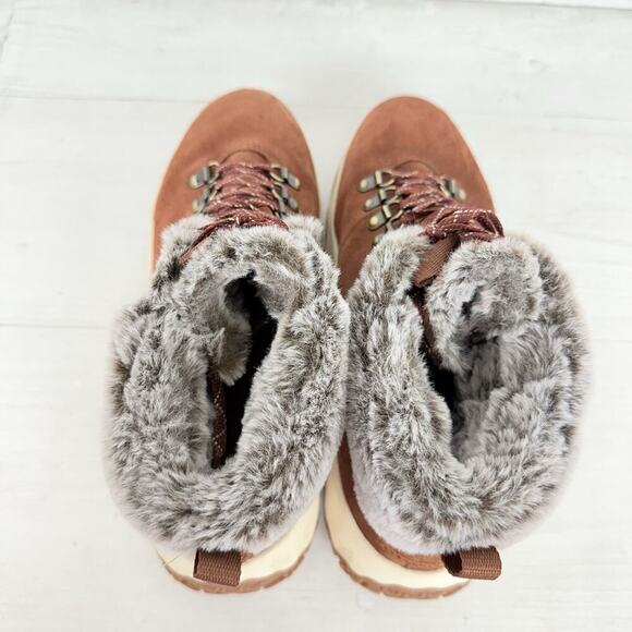 LL Bean Womens Day Venture Insulated Boots Size 9 Alpine Brown Winter Outdoor - Picture 3 of 11